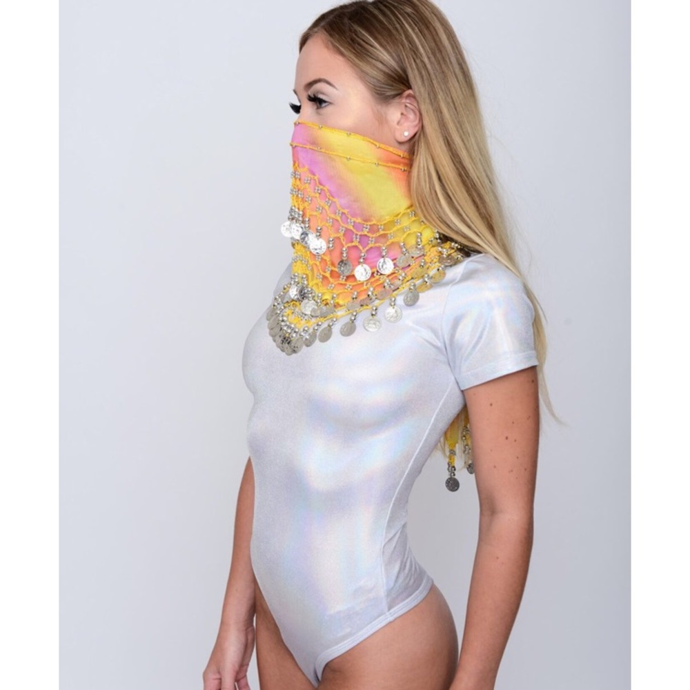 White Rainbow Babydoll Leo